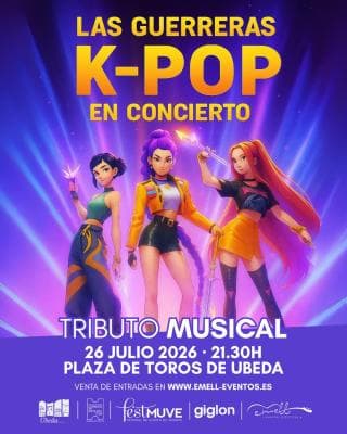 Las Guerrera K-Pop en concierto. FestMUVE 2026