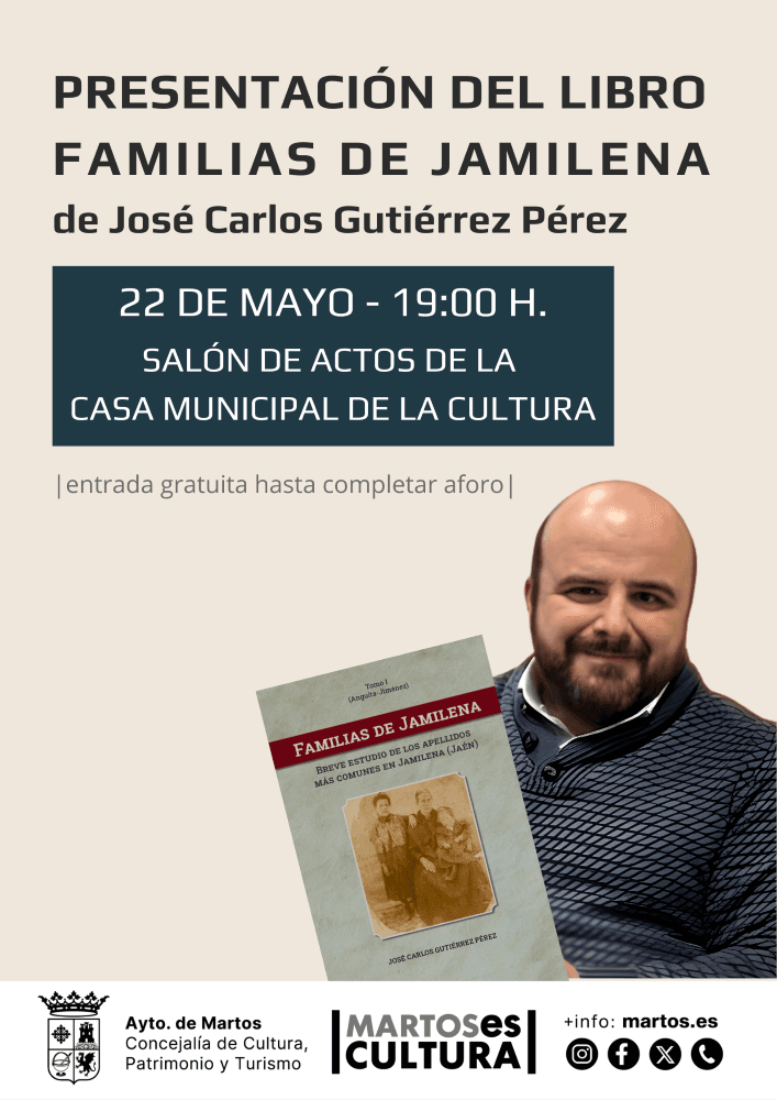 Presentación del libro Familias de Jamilena