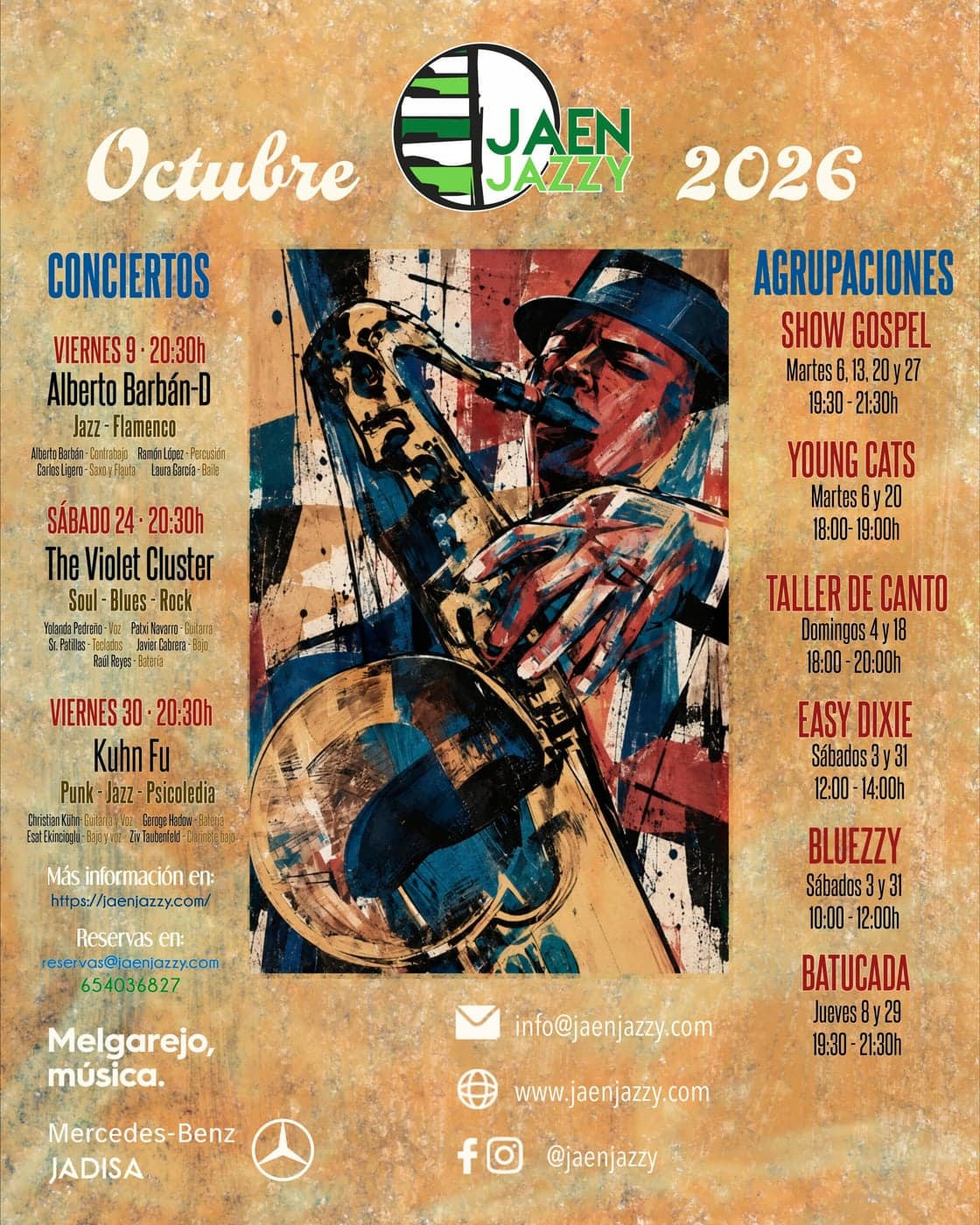 Ciclo Jaén Jazzy Otoño 2026