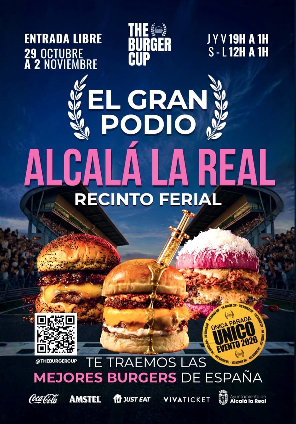 The Burger Cup Alcalá la Real 2026 — El Gran Podio
