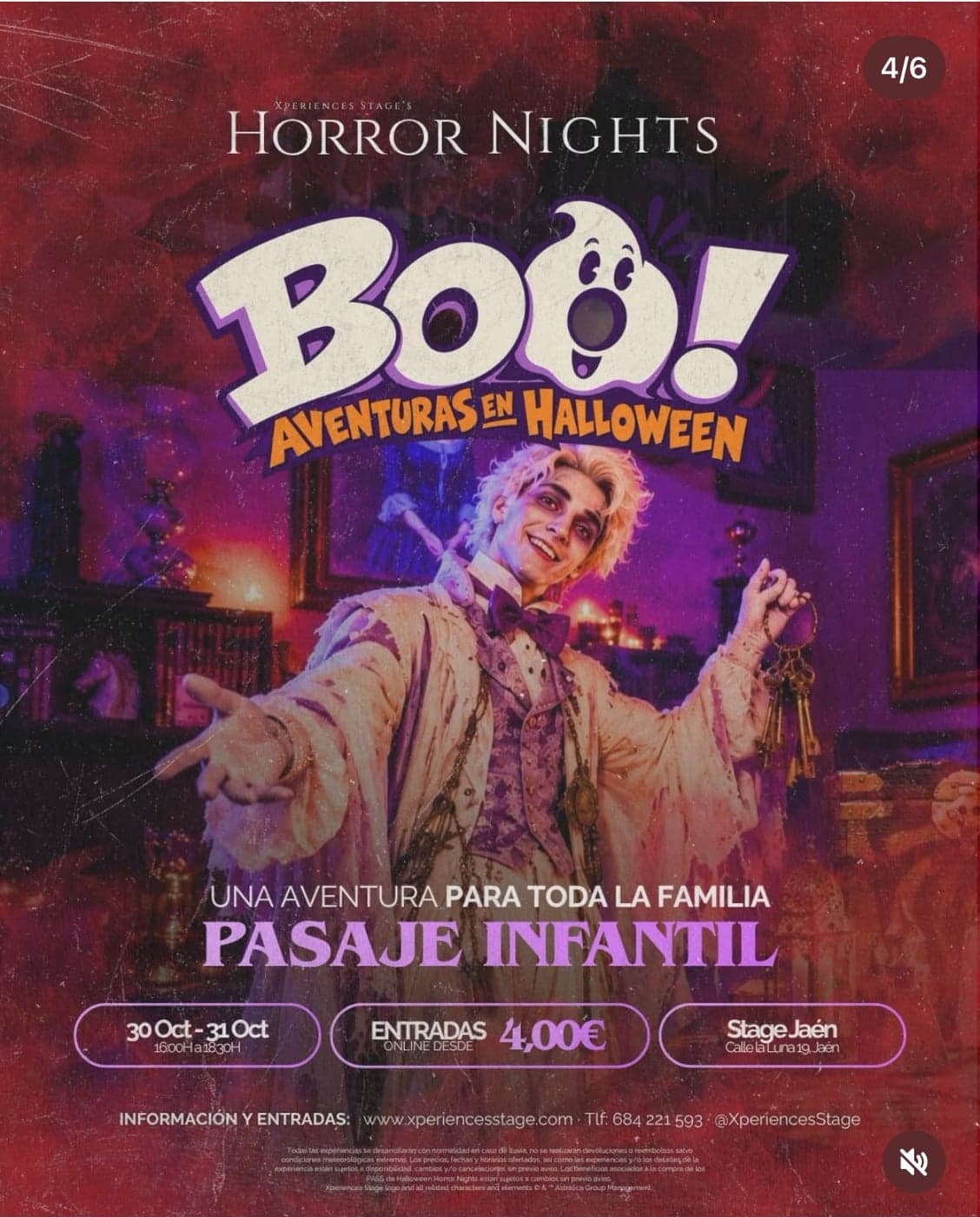 BOO! Aventuras en Halloween — Pasaje infantil en Stage Jaén