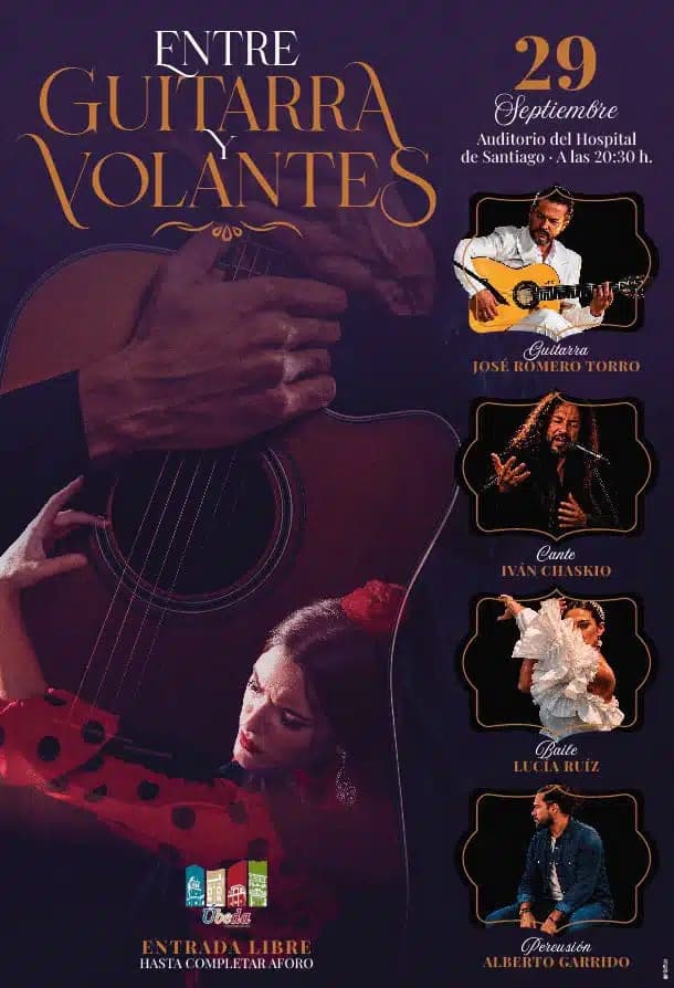 «Entre Guitarra y Volantes», flamenco en Úbeda