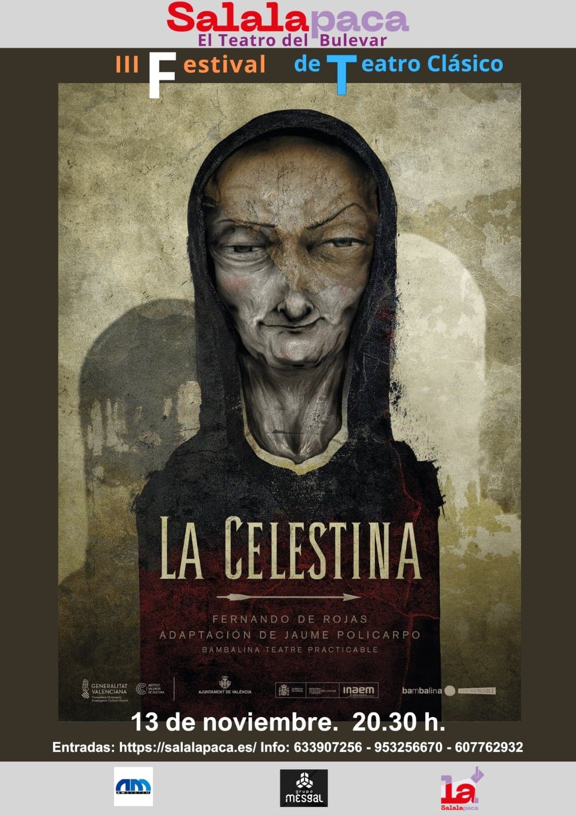 La Celestina – Bambalina Teatre (SALALApaca)