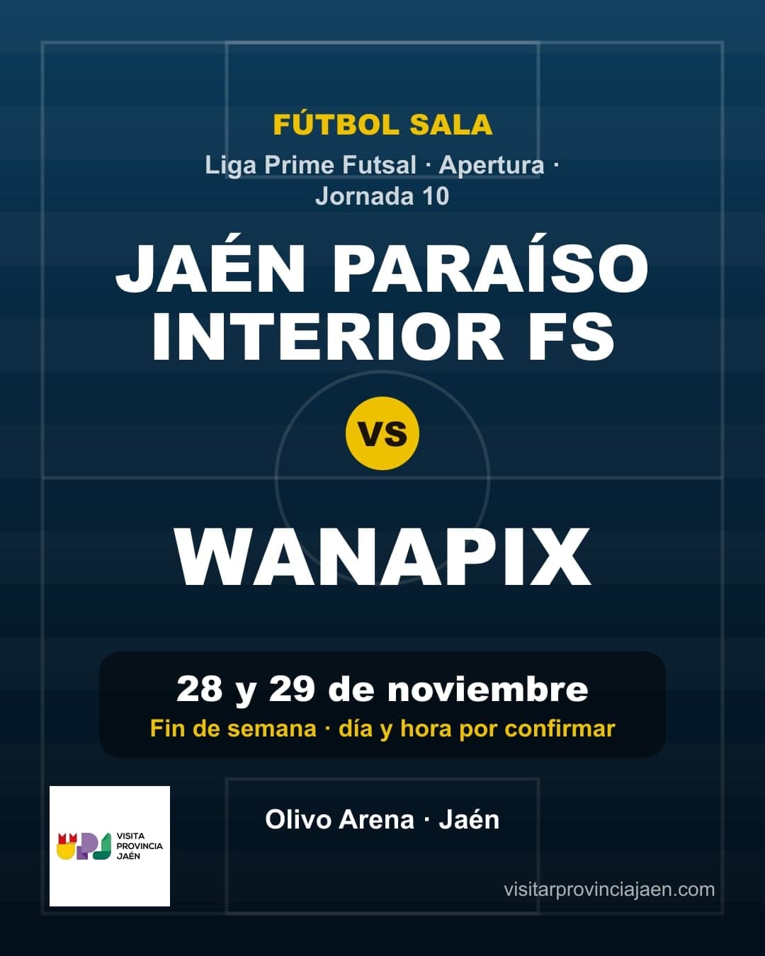 Jaén Paraíso Interior FS – Wanapix (Liga Prime Futsal)